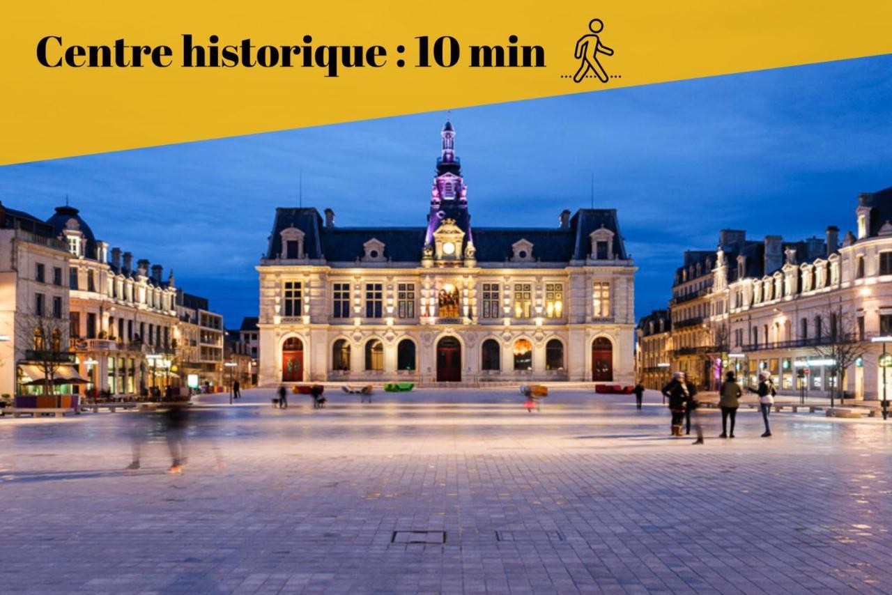 Le Cosy By Goodbnb - Proche Gare - 15Min Futuroscope Poitiers Extérieur photo