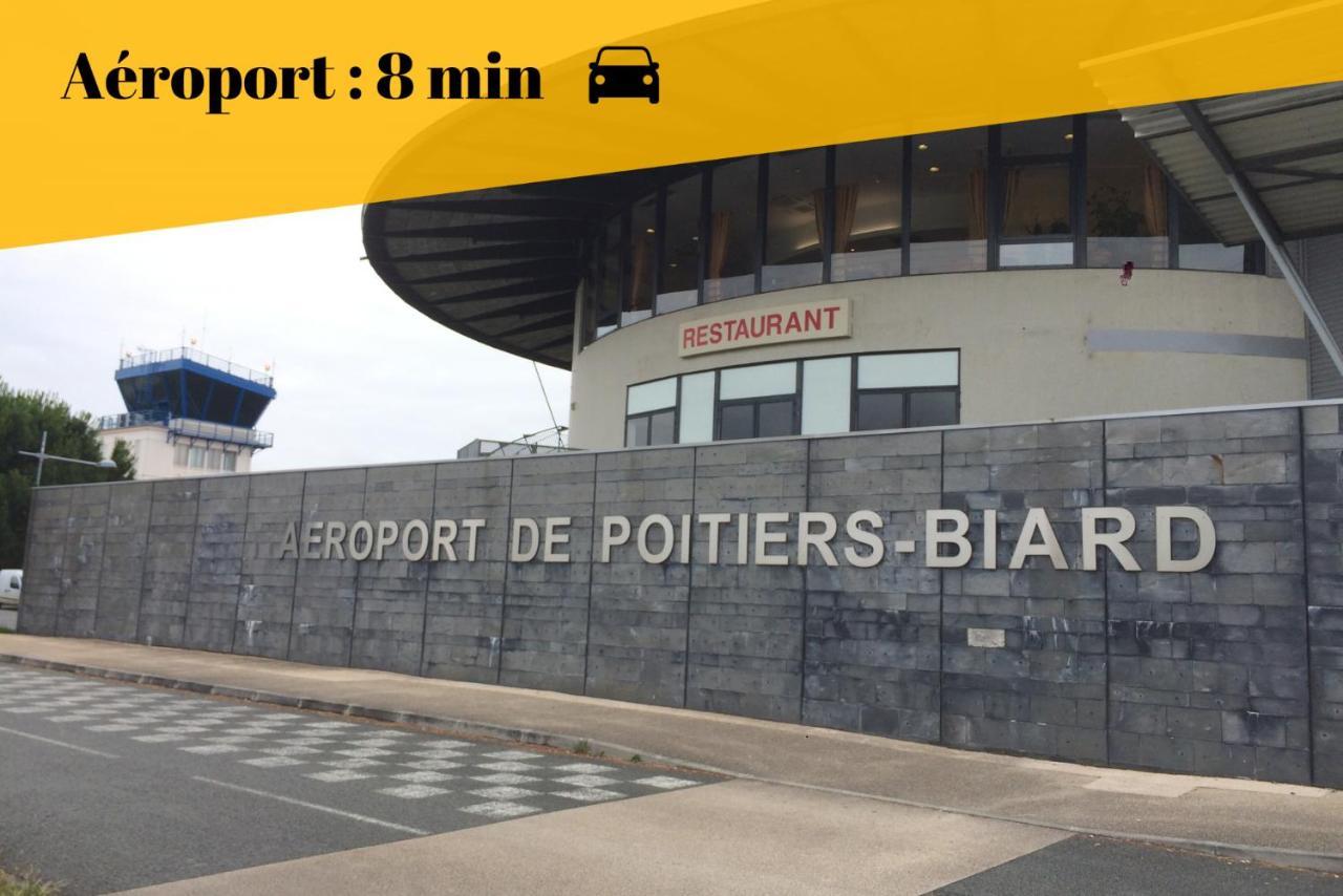 Le Cosy By Goodbnb - Proche Gare - 15Min Futuroscope Poitiers Extérieur photo
